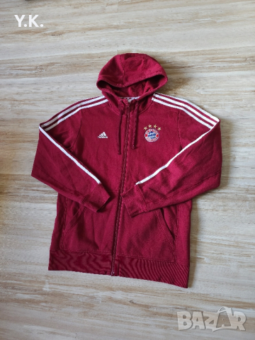 Оригинално мъжко горнище Adidas x F.C. Bayern Munchen / Season 15-16, снимка 2 - Спортни дрехи, екипи - 44855905