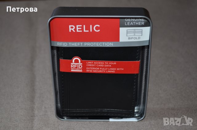 Relic by Fossil Bowen с Rfid защита портфейл, снимка 4 - Портфейли, портмонета - 28349673