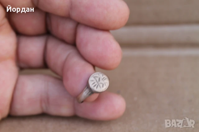 Стар Османски сребърен пръстен