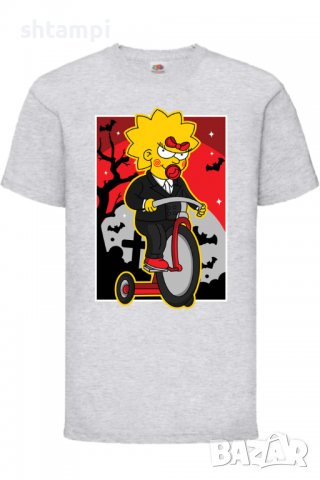 Детска тениска The Simpsons Maggie Simpson 02,Halloween,Хелоуин,Празник,Забавление,Изненада,Обичаи,, снимка 5 - Детски тениски и потници - 38158625