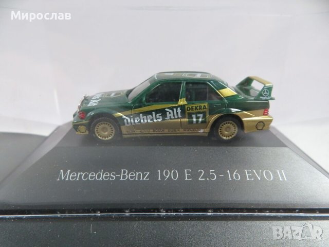 HERPA H0 1/87 MERCEDES BENZ 190 E МОДЕЛ КОЛИЧКА ИГРАЧКА, снимка 3 - Колекции - 43481222