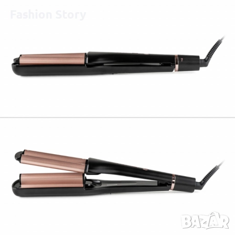 Преса за къдрене на коса 4in1 Muhler MHS-999, снимка 5 - Преси за коса - 52553188