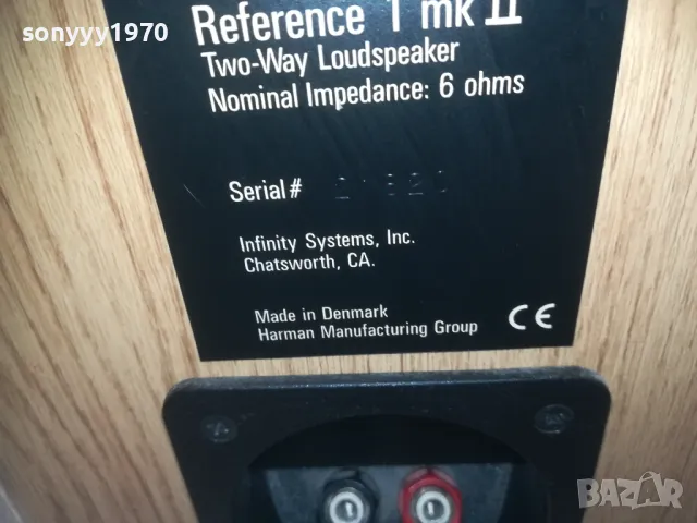 INFINITY REFERENCE 1 MK II-2БР ТОНКОЛОНИ ВНОС SWISS  LNWC0910241726, снимка 14 - Тонколони - 47523678