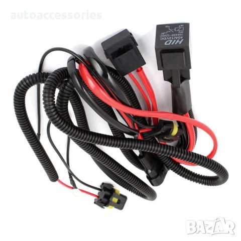 Кабели за монтаж на HID Ксенон система директно към акумулатора 12V, #1000053020, снимка 1