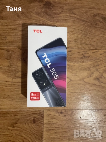 Смартфон TCL 505, 4GB, 128GB, Space Gray - НОВ
