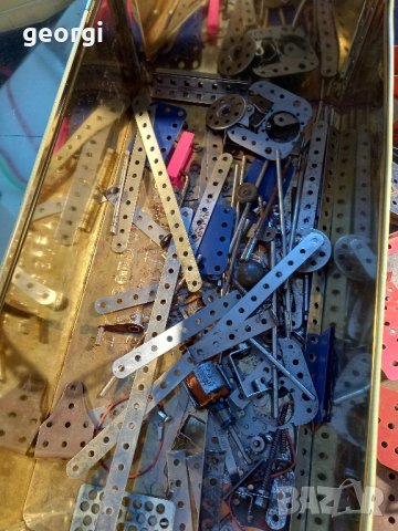  Стар немски конструктор Mekanik, снимка 14 - Антикварни и старинни предмети - 43803999