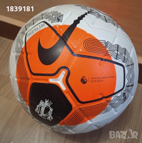 Оригинална футболна топка NIKE MERLIN 19/20, снимка 5 - Футбол - 43624045