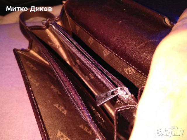 АКА маркова чанта естествена кожа за колан ръка и през рамо нова 183х123х60мм, снимка 7 - Чанти - 52839960