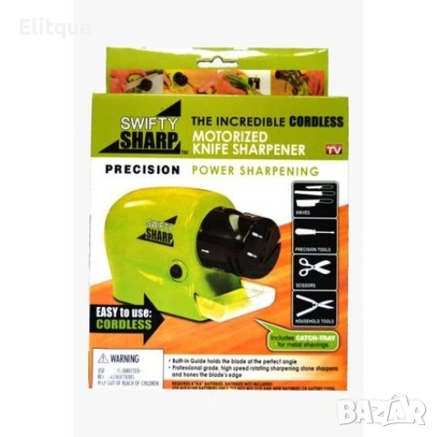 Многофункционално електрическо точило Swifty Sharp 🔪, снимка 2 - Аксесоари за кухня - 53274010