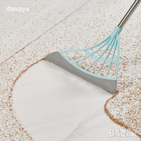 3536 Магическа силиконова метла за перфектно почистване, снимка 3 - Мопове, кофи, четки и метли - 39680001