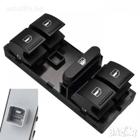 Копчета Бутони Панел за 4 ел. стъкла SEAT VW GOLF V PASSAT POLO TOURAN, снимка 4 - Аксесоари и консумативи - 34966234
