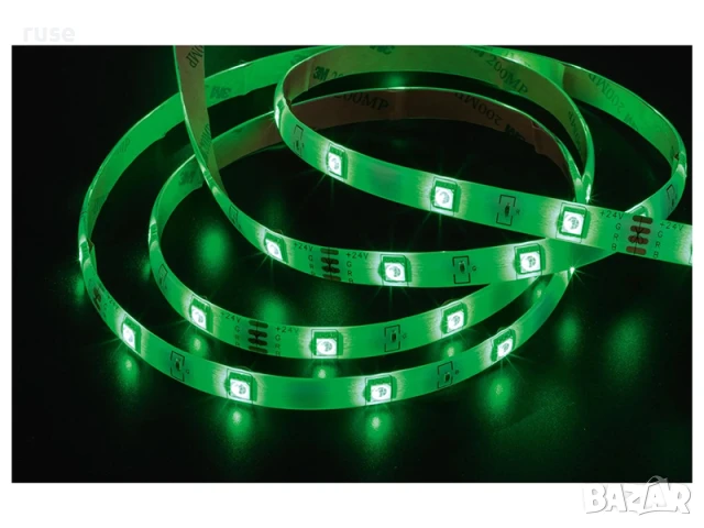 НОВИ! LED лента 5 метра 150 LED 24W 16 цвята, снимка 8 - Лед осветление - 50594318