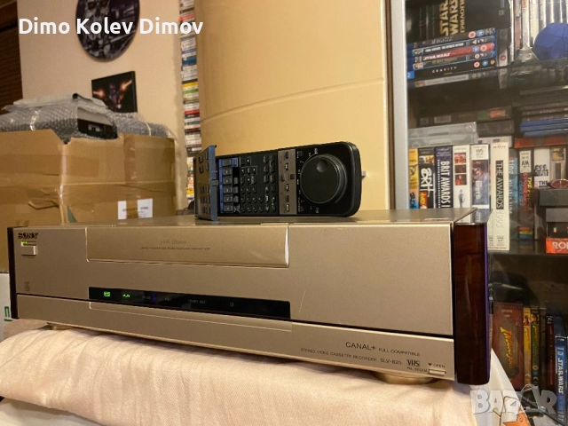 SONY SLV 825 Шампанско. Ultra Rare!, снимка 5 - Плейъри, домашно кино, прожектори - 52793541