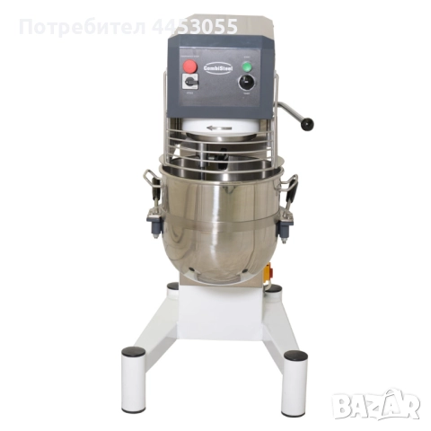 Професионален планетарен миксер – 30 литра, 400 W, снимка 3 - Обзавеждане на кухня - 51677218