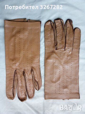 Ръкавици, Мъжки, Официални, Естествена Кожа, снимка 7 - Други - 43733315