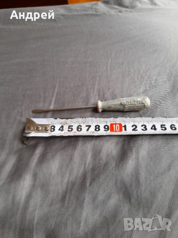Стара отвертка #9, снимка 4 - Антикварни и старинни предмети - 32983666