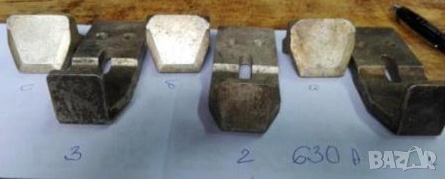 Силови контакти за немски контактор   630А, снимка 2 - Други машини и части - 27312940