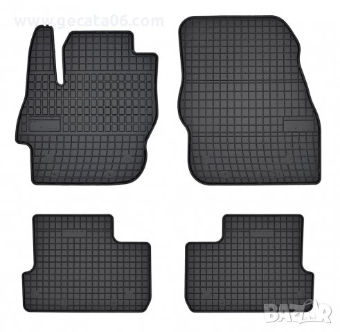 Mazda 3 (BL) / Гумени стелки за Мазда 3 12.2008-09.2014, снимка 1