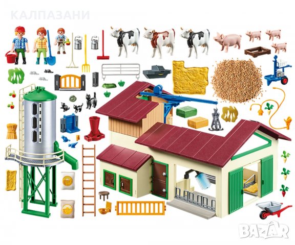 Playmobil - Ферма с животни 70132, снимка 2 - Конструктори - 33603004