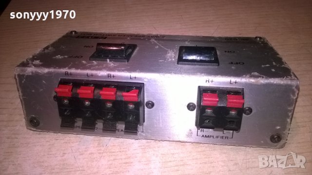 PLAYER SP-020 2WAY SPEAKER SWITCH BOX ВНОС ШВЕЦИЯ, снимка 12 - Други - 27626895