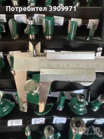 Комплект фрезери за дърво в куфар, снимка 4 - Други инструменти - 52476774