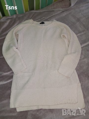 топъл пуловер h&m размер м-л, снимка 1 - Блузи с дълъг ръкав и пуловери - 43058230