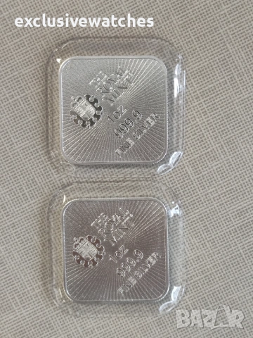 1 oz 999 чисто сребро The Royal Mint Bar - Britannia and Liberty, снимка 10 - Нумизматика и бонистика - 53368717