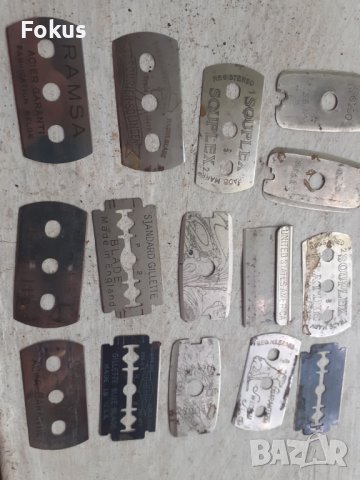 Колекционерски бръснарски комплект самобръсначка ножчета, снимка 4 - Антикварни и старинни предмети - 37714634