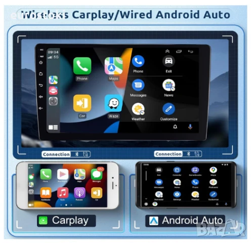 HODOZZY мултимедия за Citroën C4 2004-2009/C-QUATRE 2008-2011, 2+64G, Android 13, Carplay/Android, снимка 5 - Аксесоари и консумативи - 50980131