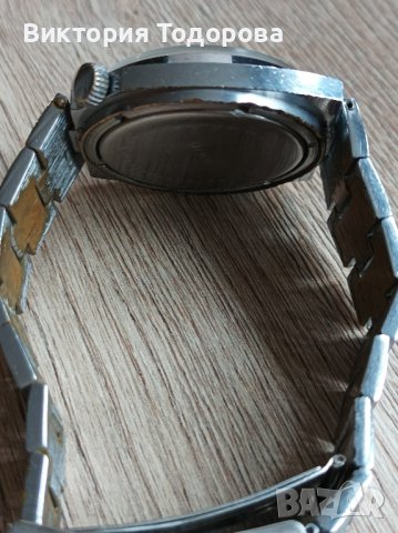 Рядък часовник Ракета СССР коронка на 5 часа, снимка 8 - Антикварни и старинни предмети - 44014677