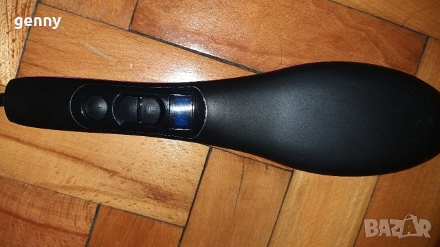 Намалена цена! Нова електрическа четка за изправяне на коса, снимка 4 - Преси за коса - 44049306