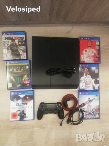 Плейстейшън 4 PlayStation 4 500GB, снимка 3 - PlayStation конзоли - 53232343