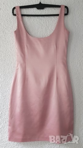 Дамска рокля сатен размер М, снимка 7 - Рокли - 37934114