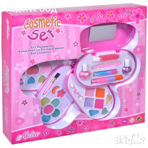 Детски козметичен комплект, 4 палитри