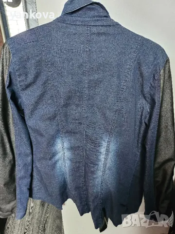 Дънков, дамски костюм на Деним, снимка 8 - Якета - 47483590