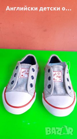 Английски детски кецки-MOTHERCARE 2 вида, снимка 3 - Детски гуменки - 28469698