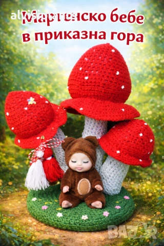 Вълшебен мартенски подарък - бебе в приказна гора