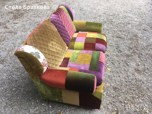 Дънкови изделия / Ръчно изработени, снимка 5 - Дивани и мека мебел - 26669581