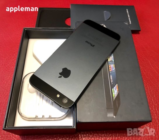 Apple iPhone 5 16gb черен Фабрично отключен, снимка 9 - Apple iPhone - 39481938