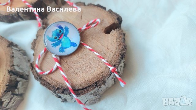 Значка-мартеница Стич, снимка 6 - Други - 43996672