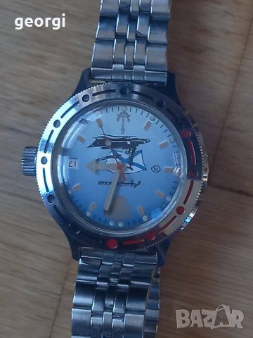 Часовник Восток командирские автомат , снимка 4 - Мъжки - 43532545