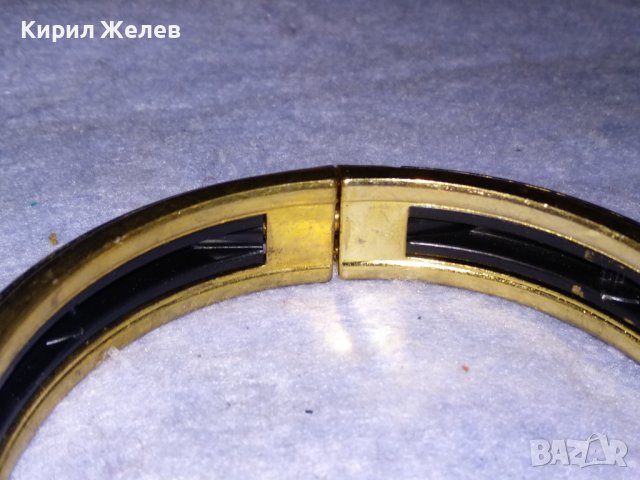 ЕФЕКТНА ПОЗЛАТЕНА ФЕШЪН АРТ СТОМАНЕНА МАСИВНА ГРИВНА 37934, снимка 9 - Гривни - 40837187