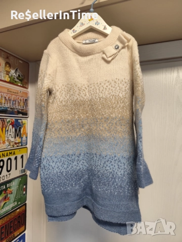 Нова плетена туника за момиче Mayoral, размер 92, снимка 7 - Детски Блузи и туники - 51845272