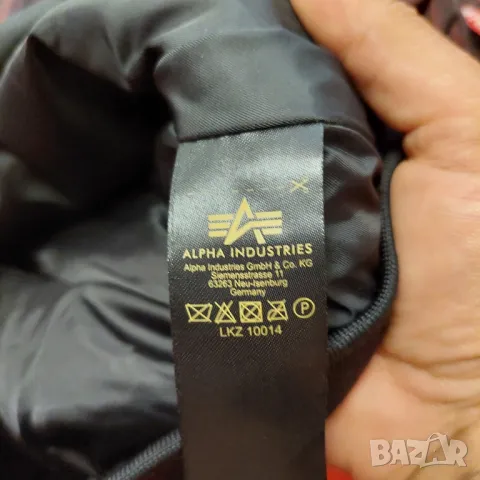 ALPHA INDUSTRIES  леко бомбър яке , унисекс модел - размер S-M, снимка 6 - Якета - 47412109