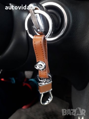 Метален-кожен ключодържател. Кафяв, снимка 5 - Аксесоари и консумативи - 28781346