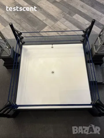 Ринг за играчки WWE Raw Mattel Wrestling Ring Spring Loaded Launcher 2012 кеч wrestling арена arena, снимка 5 - Колекции - 48723736