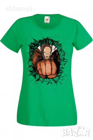 Дамска тениска One Punch Man 02,Анимация,игра,Празник,Повод., снимка 7 - Тениски - 38073756