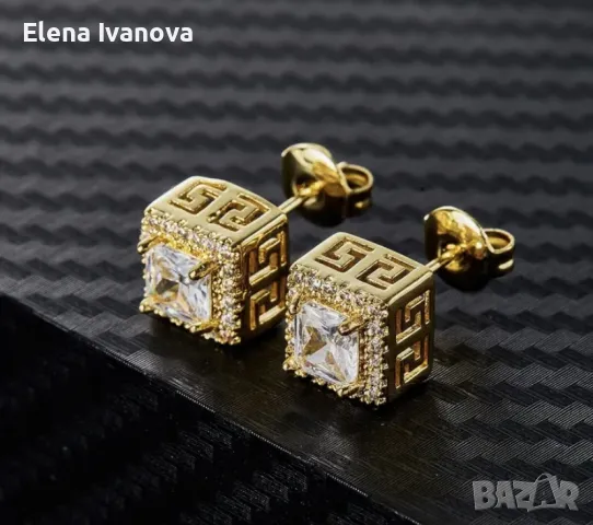 Уникални обеци от медицинска стомана