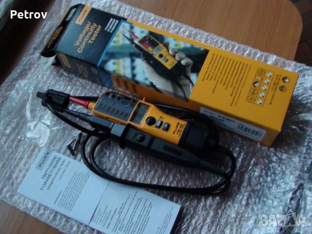 FLUKE T150 VDE - ЧИСТО НОВ PROFI Voltage Tester 6 - 690 V AC/DC Електроизмервателен Уред / GERMANY !