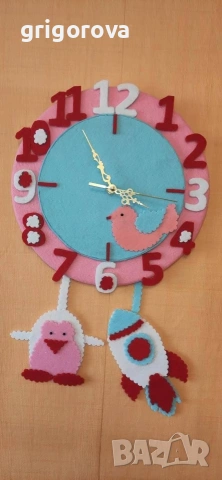 Детски часовник, снимка 6 - Мебели за детската стая - 53526340